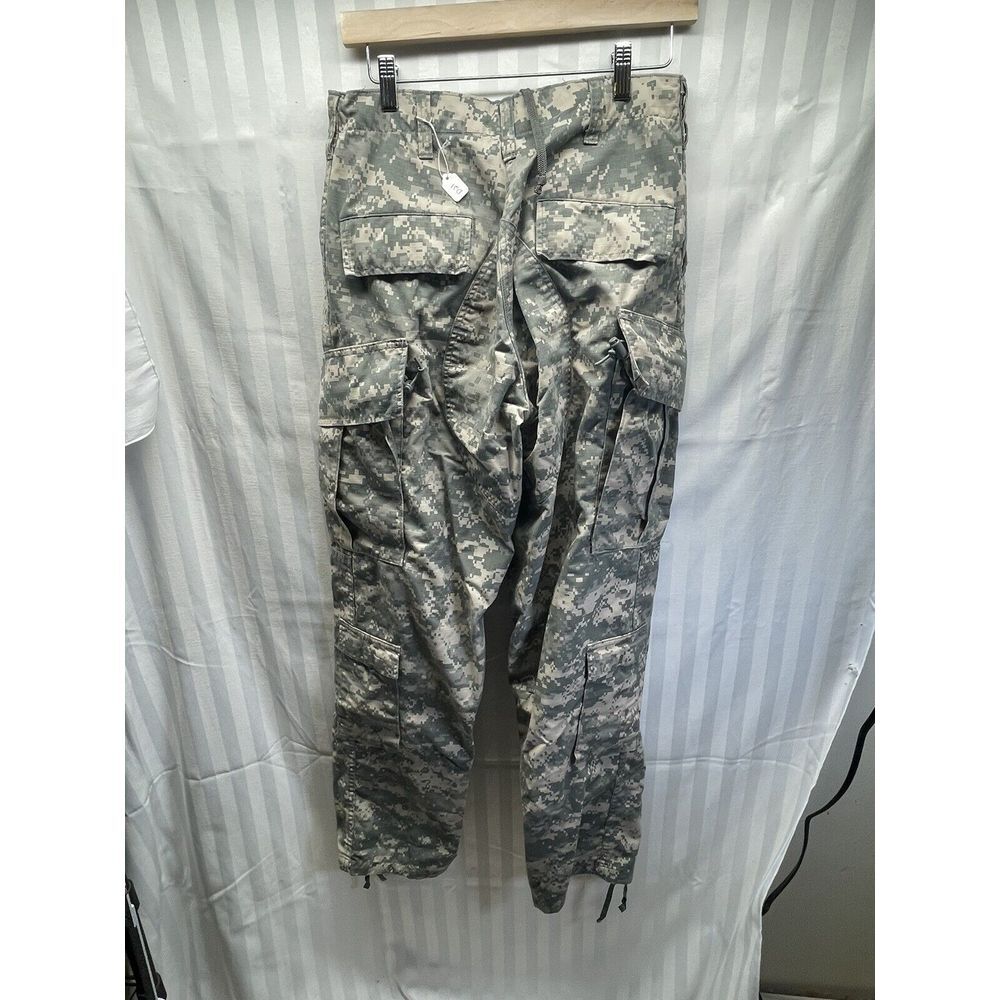 ACU‎ DIGITAL CAMO BDU PANTS Trousers SMALL - REGULAR Army Hunting Camping